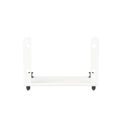Soporte Para 2 Adaptadores de Fibra Óptica Opticom®  Para Uso con Gabinetes Multipropósito  de Instalación a Presión  Color Blanco