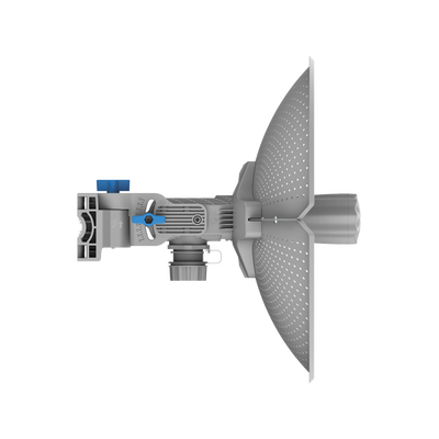 Radio Integrado 23 dBi Puerto Gigabit  Modo AP/CPE en PtP o CPE en Multipunto  Hasta 867 Mbps  Botón de Auto-Emparejamiento para distribuciones de Enlaces Inalámbricos WISP y CCTV  Administración en la Nube