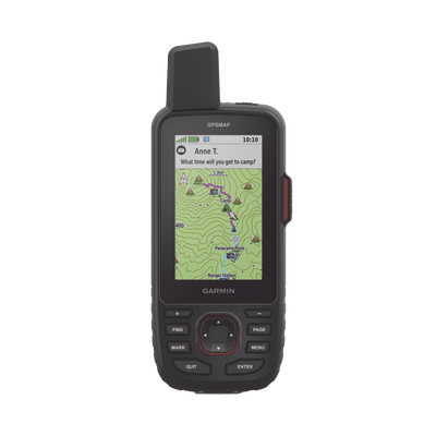 Navegador GPS Outdoor GPSMAP 67i / Pantalla TFT Transflectiva a Color 3" / Resolución 240 x 400 Píxeles / Batería Recargable de Ión-Litio / Autonomía Hasta 840 Horas / IPX7 / MIL-STD-810 / Brújula de Tres Ej