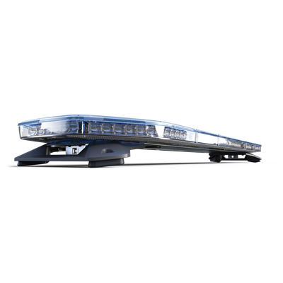 Barra de luces LED de 48"  216 LED  Dual Color  Programable   Rojo/Azul/Ámbar/Claro  Ideal para Equipar Unidades de Seguridad Publica con Domos Rojo  Claro y Azul