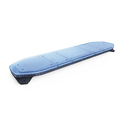 Barra de luces LED de 48"  216 LED  Dual Color  Programable   Rojo/Azul/Ámbar/Claro  Ideal para Equipar Unidades de Seguridad Publica con Domos Rojo  Claro y Azul