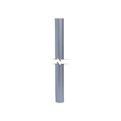 Mástil 6 metros  2" diámetro Acero Inoxidable.