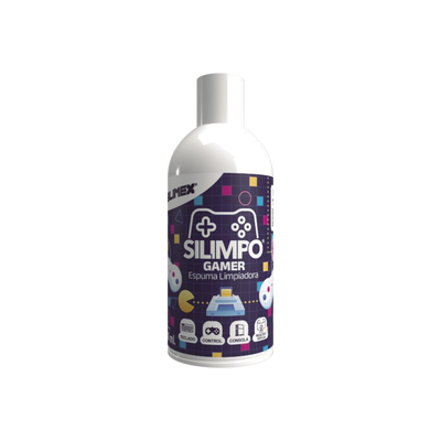 Silimpo Gamer La Espuma de Limpieza con Protección UV  Efecto Anti-Estático y Aroma a Chicle para tus Dispositivos Gaming.