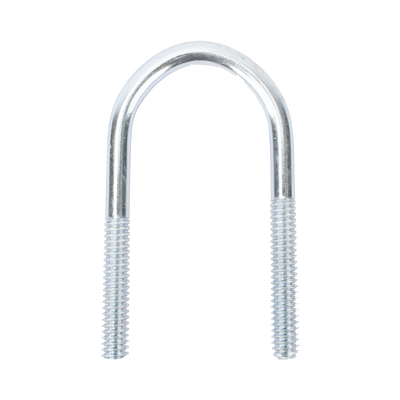 Abrazadera tipo U de 1 1/4"  con acabado Electro Zinc  no incluye tuercas y arandelas