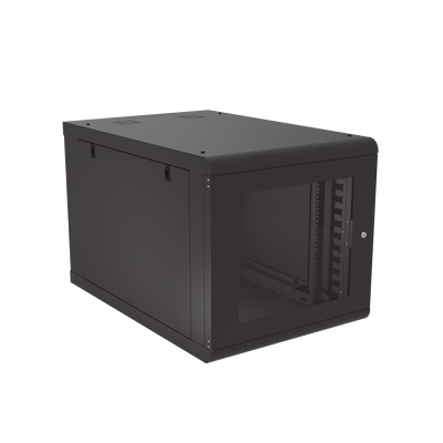 Gabinete de Pared 12U de 1027 mm de Profundidad: Máxima Profundidad y Protección en Acero Reforzado  Ideal para UPS y Servidores de 19"
