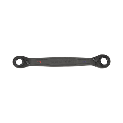 Juego de 2 llaves Estriadas de Matraca 4 en 1 con 8 Medidas Inglesas 1/2-5/8"  3/4-9/16"  1/4-3/8"  7/16-5/16"
