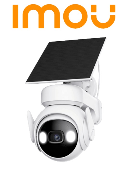 IMOU CELL PT LITE Kit (IPC-K9ECN-3T0WE/FSP12-TYPEC) - Kit de Cámara WiFi Cell PT LITE de 3MP con panel solar  lente de 2.8mm y 88° de apertura  audio bidireccional y sensor PIR integrado para detección precisa. #LoNuevo