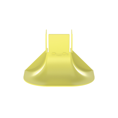Accesorio Para Control de Radio de Curvatura  Para Bajadas de Cable con Canaletas FiberRunner 2x2  Color Amarillo