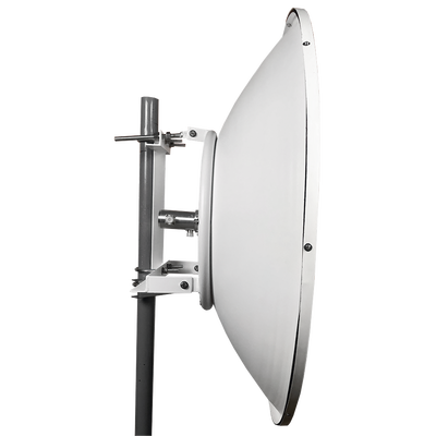 Antena Direccional / 4 ft / 5.9-7 GHz / Ganancia 36 dBi / SLANT de 45 ° y 90° / Ideal para radios (C060940C121C) / Incluye Jumpers con conector N-Macho a RPSMA / montaje y radomo incluido.