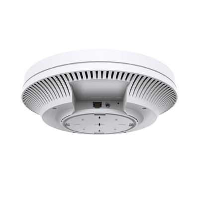 Punto de Acceso Omada / Wi-Fi 6 AX5400 MU-MIMO 4x4 /  Mesh Omada / Alta Densidad de Usuarios / Configuración por Controlador o Stand-Alone / Para Montaje en Techo/pared / Alimentación PoE+