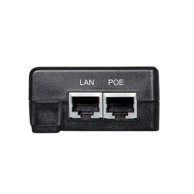 Inyector PoE 802.3 af/at  Hasta 30 W  con Puertos de 10/100/1000Mbps/ 2.5 Gbps/5 Gbps