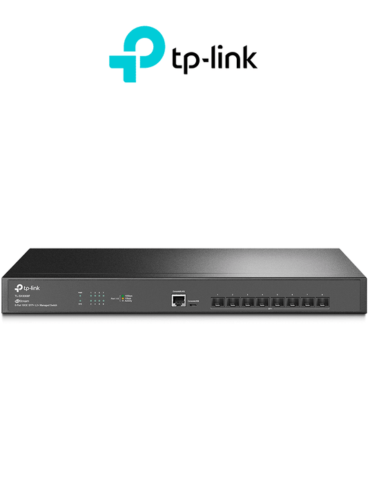 TP-LINK - SX3008F / Switch Administrable / JetStream / 8 puertos 10Gbps SFP+ L2+