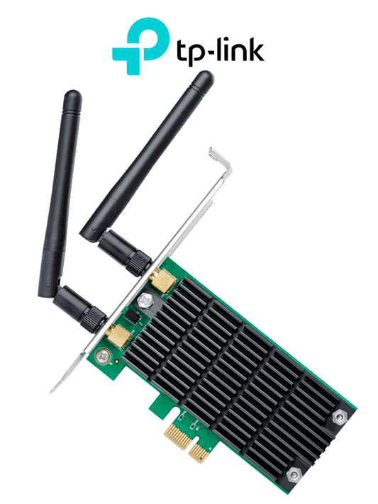 TP-LINK - Archer T4E / Adaptador PCI Express inalámbrico de doble banda AC1200