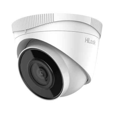 HiLook Series / Turret IP 2 Megapixel / 30 mts IR / Exterior IP67 / PoE / dWDR / Lente 2.8 mm / H.265