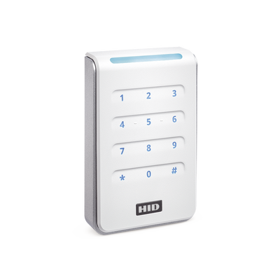 Lector R40 con TECLADO SIGNO WHITE Estandar Multitecnologia/ 40KNWS-00-000000/ Garantia de Por Vida/ Pigtail/Wiegand & OSDP