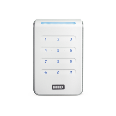 Lector R40 con TECLADO SIGNO WHITE Estandar Multitecnologia/ 40KNWS-00-000000/ Garantia de Por Vida/ Pigtail/Wiegand & OSDP