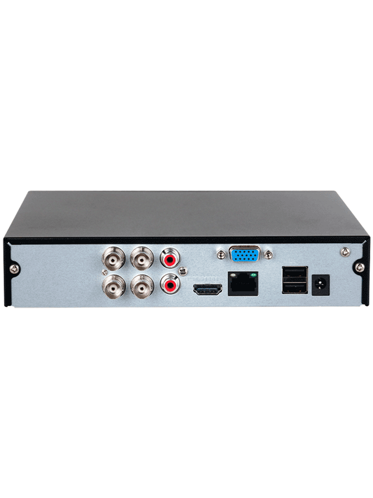 DAHUA FULLCOLORKIT- Kit de 4 canales Full Color de 2 MP. Incluye 4 cámaras HFW1209CN-LED  DVR Cooper-I WizSense  con IA  H.265+  y 4 canales + 1 IP (o hasta 5 canales IP). Búsqueda avanzada de humanos y vehículos  accesorios incluidos