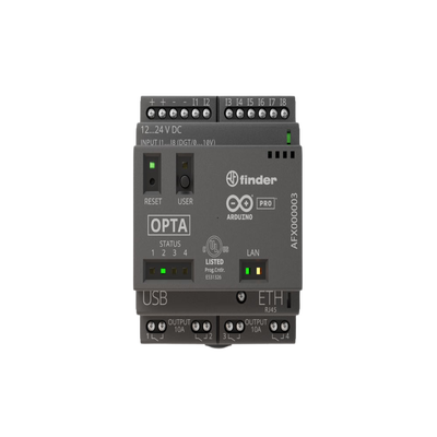 Arduino Opta LITE / Ideal para integraciones autónomas   soporta múltiples lenguajes de programación  Ethernet USB-C