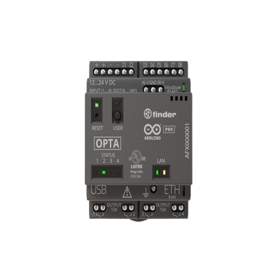 Arduino Opta RS485 / Integración en industria  soporta múltiples lenguajes de programación  Ethernet USB-C RS-485