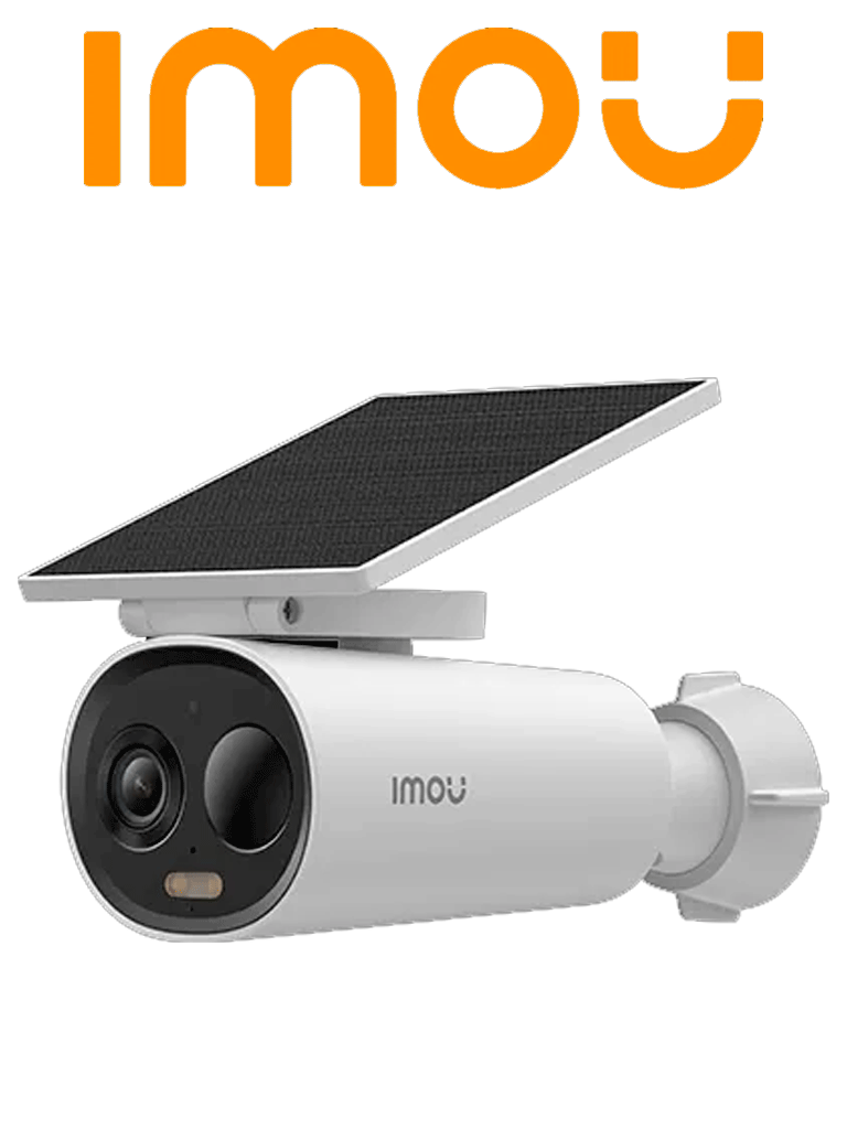 IMOU CELL 3C Kit (IPC-K9DCN-3T0WE/FSP12-TYPEC) - Kit de Cámara WiFi Cell 3C de 3MP con batería  panel solar incluido  lente de 2.8mm y 98° de apertura  audio bidireccional   Función de  vídeo Secuencial y PIR integrado.