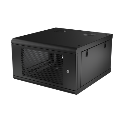 Gabinete de Pared con Puerta Perforada  635mm de Profundidad  6U Rack de 19&#039;&#039;  Acero Reforzado