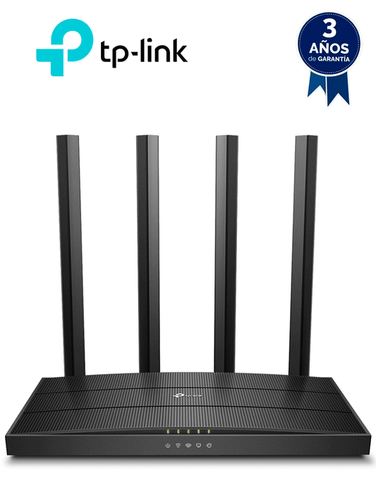 TP-LINK Archer C80 -  Ruteador WiFi AC 1900Mbps con 1 puerto WAN RJ45 Gigabit Ethernet  4 puertos LAN RJ45 Gigabit Ethernet  MU-MIMO  4 antenas fijas  en modos de enrutador y punto de acceso  con Beamforming.#DL79
