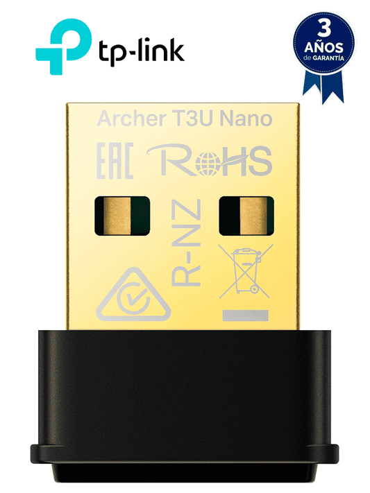 TP-LINK ARCHER T3U NANO - Adaptador USB MU-MIMO inalámbrico nano AC1300   velocidades de hasta 1300 Mbps con 400 Mbps en 2 4 GHz y 867 Mbps en 5 GHz   MU-MIMO .#TP9 #MCI1