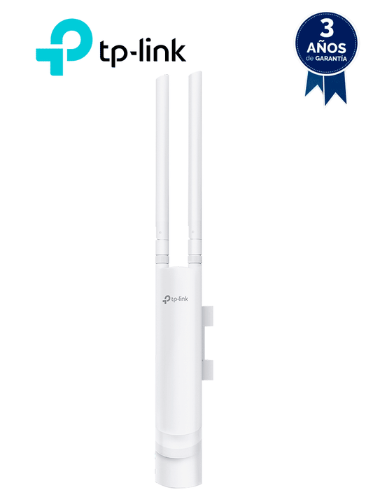 TP-LINK EAP225 Outdoor -Punto de Acceso Omada de doble banda AC 1200 MU-MIMO con Mesh Omada para montaje en pared  con configuración stand-alone o por controlador  además alimentación PoE af/at y PoE pasivo 24V.