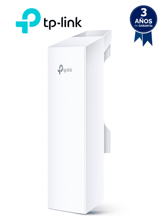 TP-LINK CPE210 - Radio CPE para exteriores con antena integrada de 9dBi en 2.4GHz a 300Mbps  MIMO 2x2  Pharos MAXtream TDMA  Modos: AP  Cliente  Router AP  Cliente Router AP (WISP)