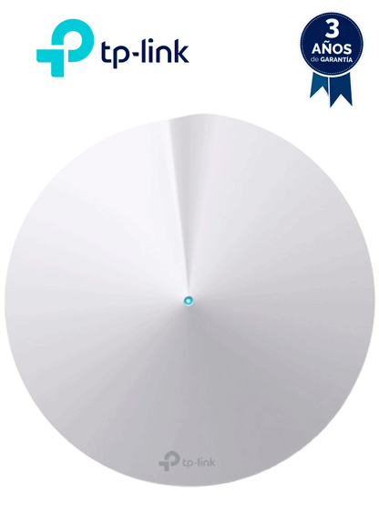 TP-LINK DECO M5 (1-Pack) - Router MESH para hogar de doble banda Wi-Fi 5 AC1300 Mbps con 2 puertos Gigabit WAN/LAN  4 antenas internas  además app Deco (iOS  Android)  protección HomeCare y antivirus integrado.