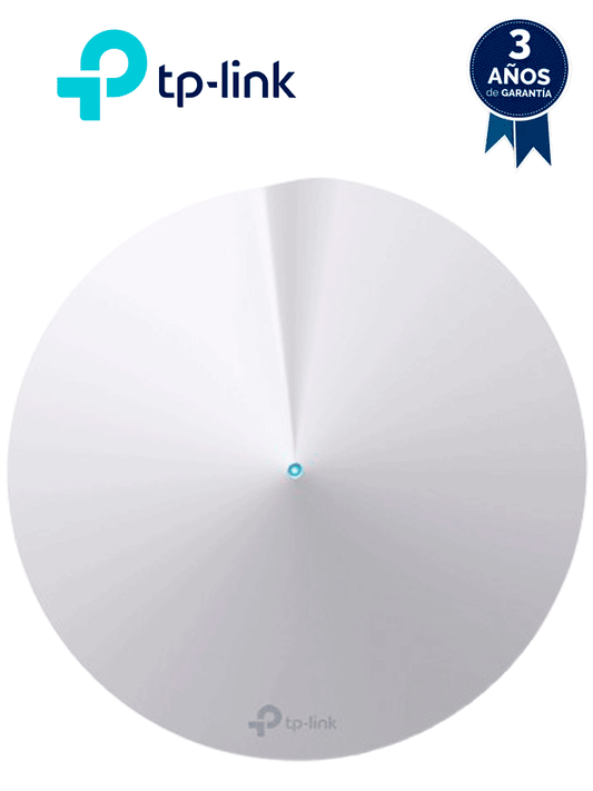 TP-LINK DECO M5 (1-Pack) - Router MESH para hogar de doble banda Wi-Fi 5 AC1300 Mbps con 2 puertos Gigabit WAN/LAN  4 antenas internas  además app Deco (iOS  Android)  protección HomeCare y antivirus integrado.