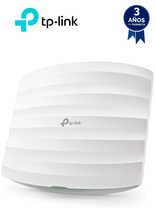 TP-LINK EAP245 - Punto de Acceso Omada de doble banda AC1750 MU-MIMO con Mesh Omada  para montaje en techo o pared  configuración stand-alone o por controlador y alimentación PoE af.