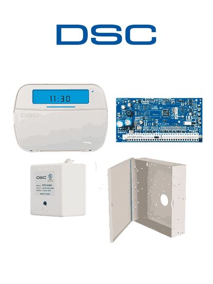 DSC NEO RF ALFA - Kit Neo 32 Zonas Inalámbricas  Panel HS2032/ / Teclado Alfanumerico HS2LCDRF9N/  Fuente PTC1640U / Gabinete GMX003 #HSDSC