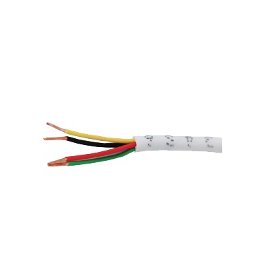 ( Venta por metro ) 4x22 AWG  Blanco  tipo CM/CL2  uso INTERIOR  para aplicaciones de alarma y automatización