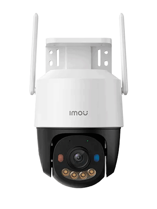 IMOU Cruiser SC 3MP (IPC-K7FN-3H0WE) - Cámara IP PT de 3 Megapíxeles/ Wifi/ Full Color/Disuasión activa luces Rojo-Azul/ Audio 2 Vías/ 30 Metros Visión Nocturna/ Sirena de 110 dB/ Smart tracking/ Ranura para MicroSD/ IP66/ #TopIMOU  #CONGIMOU1