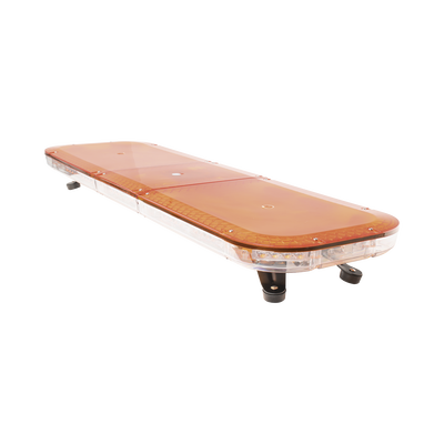 Barra de luces de 47" con 88 LEDs de alta potencia  color ámbar  ideal para equipar unidades de seguridad privada  minería e industria