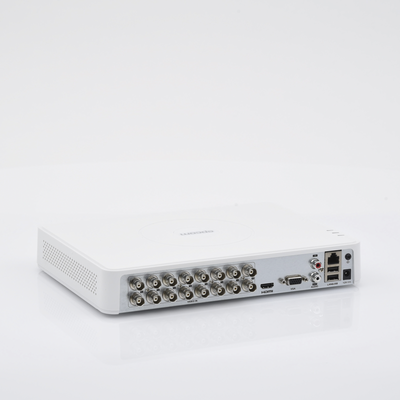 (AUDIO POR COAXITRON) DVR 2 Megapixel (1080p) Lite / 16 Canales TURBOHD + 2 canales IP / 1 Bahía de Disco Duro / 16 Canales de Audio por Coaxitron  / Salida de vídeo Full HD