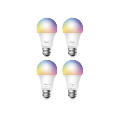 Kit 4 Focos WIFI Multicolor  Intensidad y Color Regulables  Comandos de Voz Mediante Amazon Alexa/Google Assisten