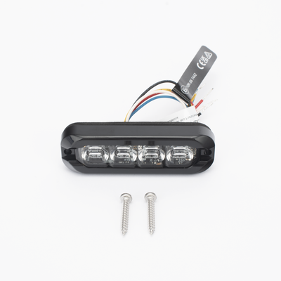 Luz perimetral   8 LED Ultra Brillantes  Dual Color Rojo / Claro