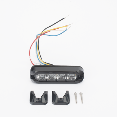 Luz perimetral   8 LED Ultra Brillantes  Dual Color Rojo / Azul