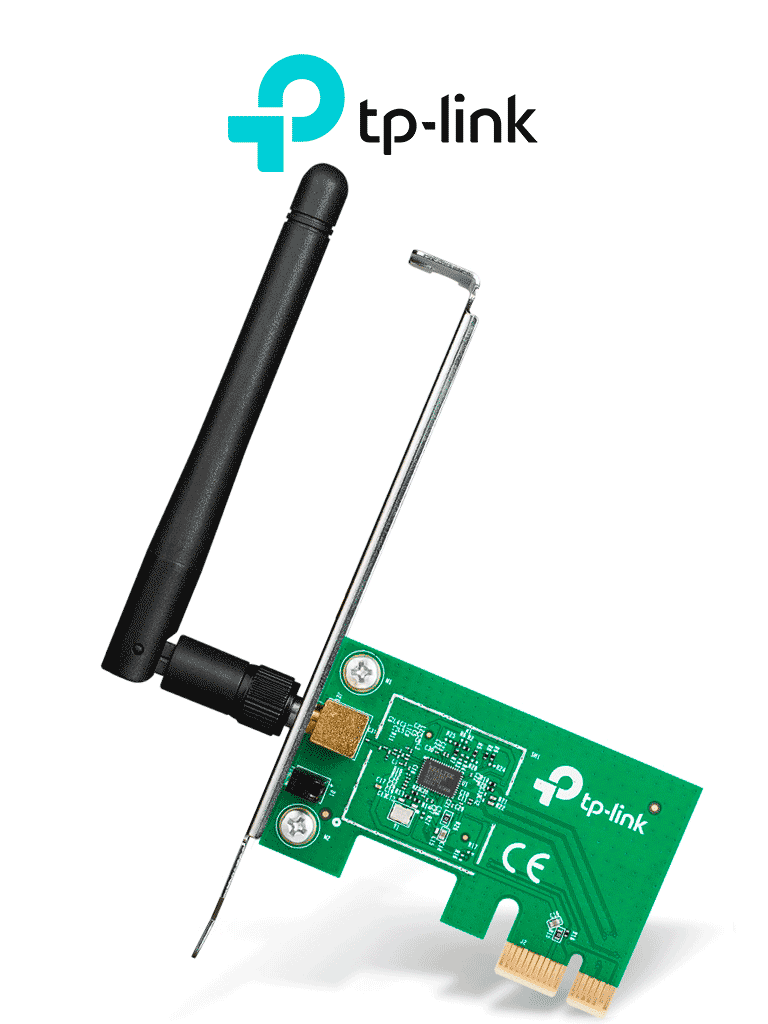 TP-LINK - TL-WN781ND / Adaptador PCI Express inalámbrico N / 150 Mbps