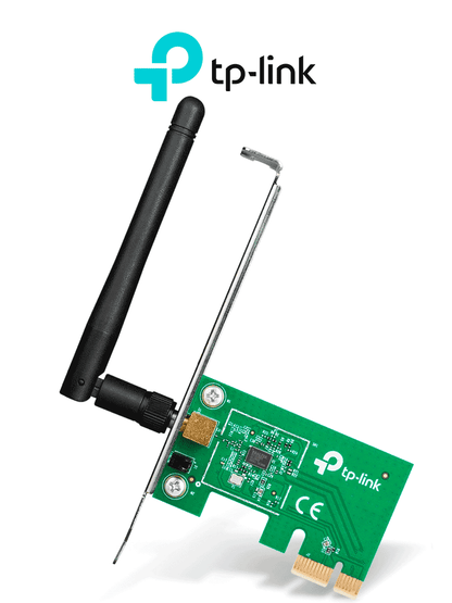 TP-LINK - TL-WN781ND / Adaptador PCI Express inalámbrico N / 150 Mbps