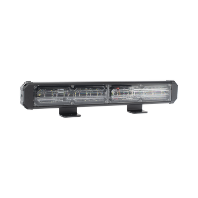 Barra de Luz de Advertencia  2 Módulos de 6 LED  11 Pulgadas Rojo/Claro