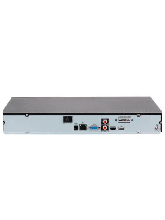 DAHUA DHI-NVR4216-4KS3 NVR de 8 Megapixeles/ 4k/ 16 Canales IP/ Rendimiento de 160 Mbps/ Smart H.265+/ 2 Bahias de Discos Duros/ 4&2 E&S de Alarmas/ HDMI&VGA/ Soporta Cámaras WizSense/ 4 canales SMD Plus