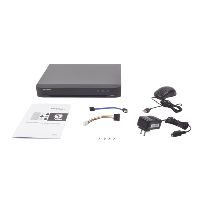 DVR 4 Megapixel / 4 Canales TURBOHD + 2 Canales IP / 1 Bahía de Disco Duro / 1 Canal de Audio / Vídeoanálisis