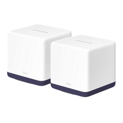 KIT de Sistema Inalámbrico H50G Mesh / Doble banda 2.4GHz y 5GHz AC 1900Mbps / 3 Puertos 10/100/1000 Mbps / Control vía App / Roaming Continuo