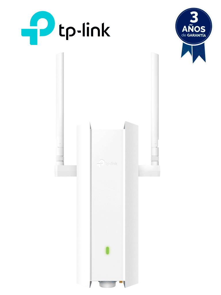 TP-LINK EAP625-OUTDOOR HD - Punto de Acceso Wi-Fi 6 de Interior/Exterior AX1800   1.8 Gbps de velocidad    OFDMA  MU-MIMO    Gestión remota Omada SDN    1000+ clientes.