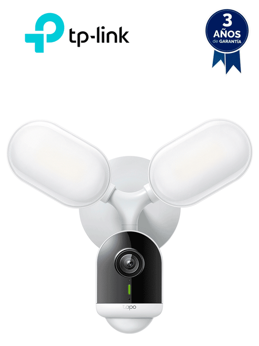 TP-LINK TAPO C720 - Cámara Floodlight   Cámara WiFi con reflectores incoporados 2800 Lumen   Detección inteligente con IA   para exterior IP65 Weatherproof   compatible con Alexa y Google Home   Almacenamiento local o en la nube con TAPO CARE.#2025T