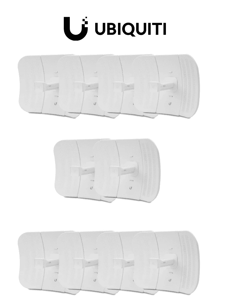Kit de 100 UBIQUITI LiteBeam M5 LBE-M5-23 - Radio (CPE) airMAX M5/ 5 GHz (5150 - 5875 MHz)/ Antena Integrada de 23 dBi