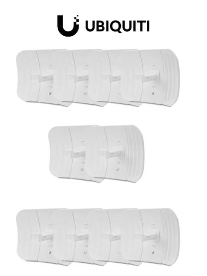Kit de 10 UBIQUITI LiteBeam M5 LBE-M5-23 - Radio (CPE) airMAX M5/ 5 GHz (5150 - 5875 MHz)/ Antena Integrada de 23 dBi